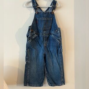VINTAGE Levi's Classic Blue Kids Overalls 24M
